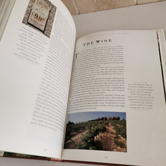 Walking in Wine Country France Book by Nigel Buxton Burgundy Red Hardcover Book - Picture 6 of 9
